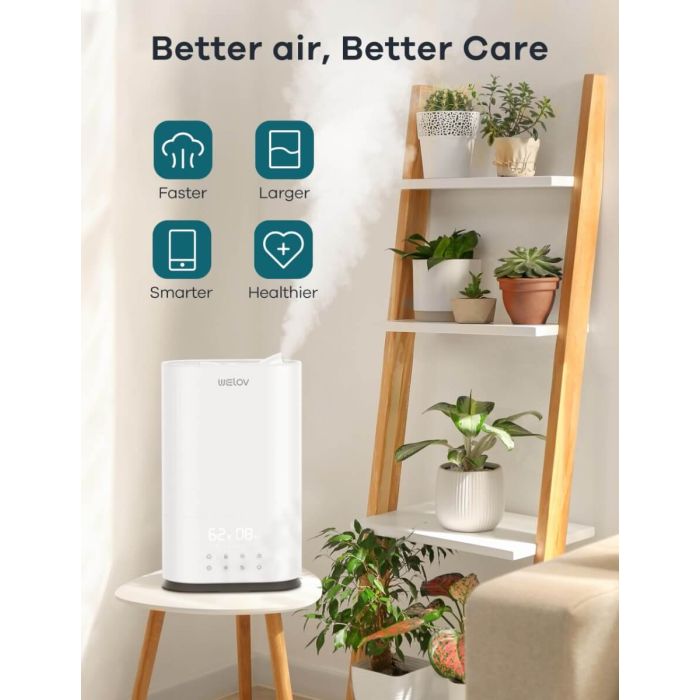 AiDot WELOV H500 Pro (WIFI) /H500D BoostMist Cool Mist Humidifier for Large Room 7