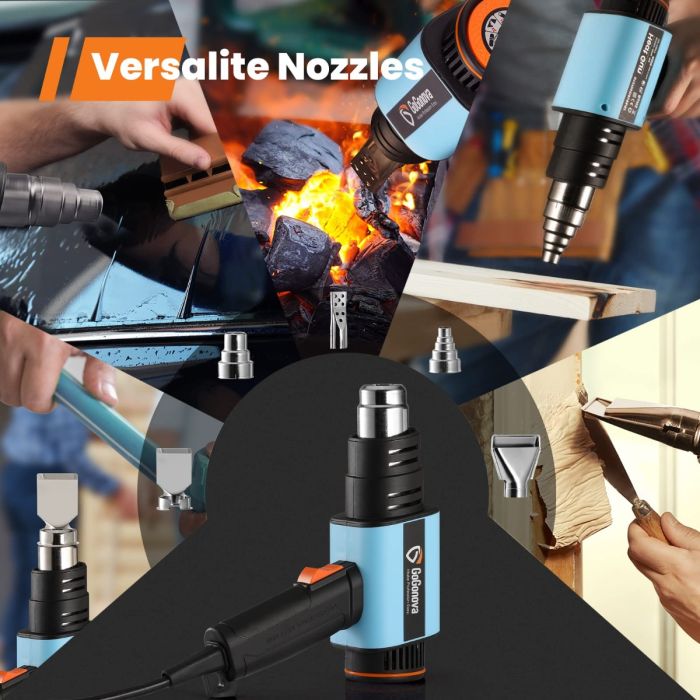 AiDot GoGonova 1800W Heavy Duty Heat Gun 5