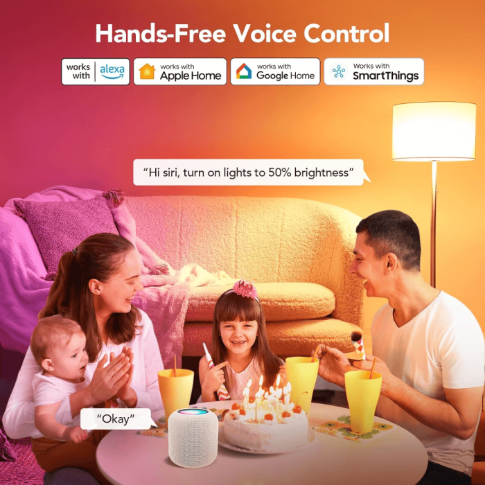 OREiN Matter Smart Light Bulbs 800LM 5