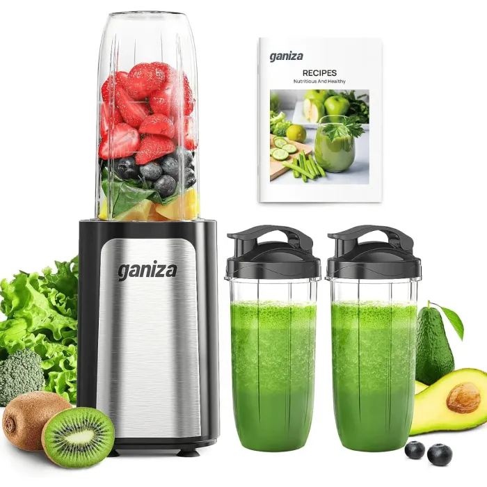 Ganiza Blender for Smoothies, 14Pcs Personal Blender for Shake and