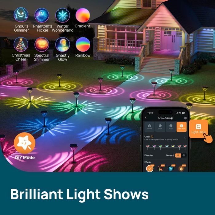 Linkind SP6C Smart Solar Pathway Lights 5