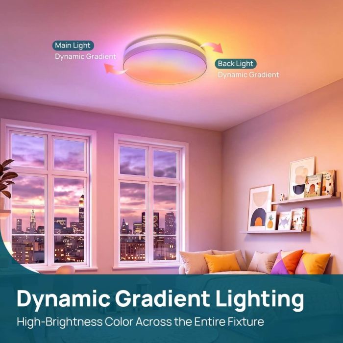 Linkind Matter Smart Ceiling Light ColorBlend 12 Inch LC5 2