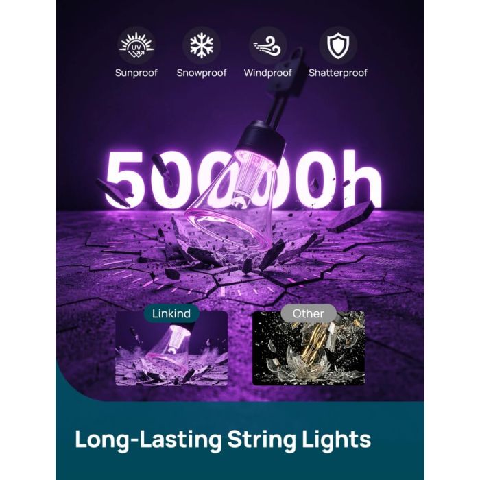 Linkind Smart Outdoor String Lights ColorBlend ST5PL 5