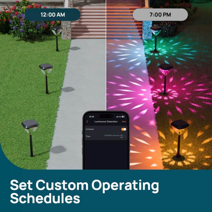 Linkind SP6C Smart Solar Pathway Lights 8