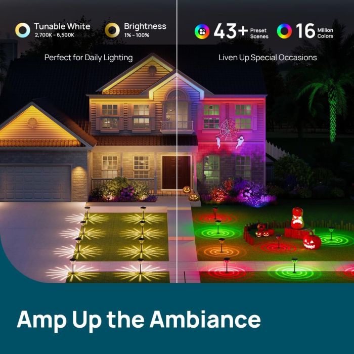 Linkind SP6C Smart Solar Pathway Lights 9
