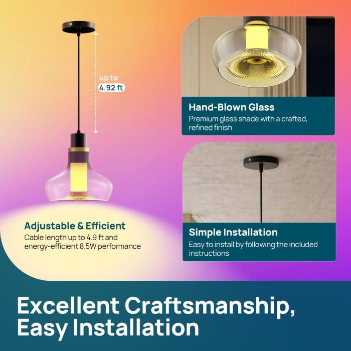 Linkind Smart Light Stick Pendant Light 8