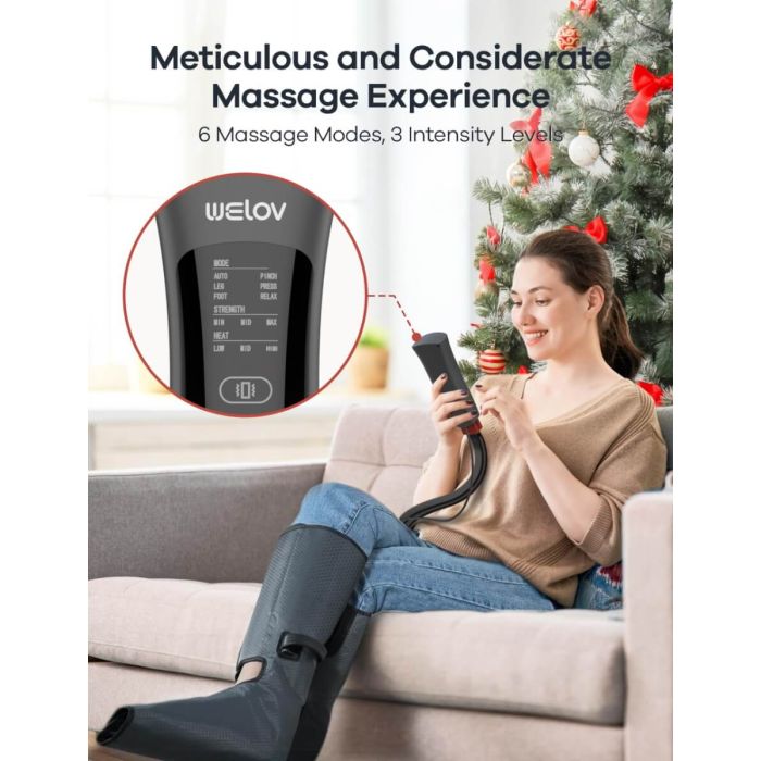 AiDot WELOV Leg Compression Massager for Circulation and Pain Relief 6