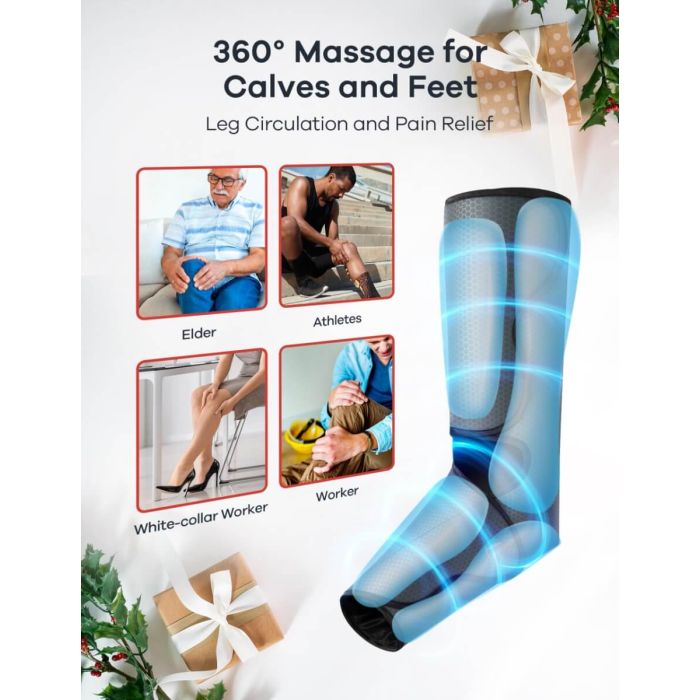 AiDot WELOV Leg Compression Massager for Circulation and Pain Relief 9