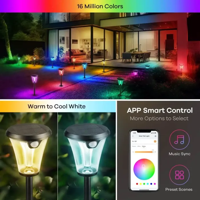 Habitat colour changing solar lights cheap