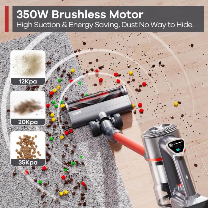 AiDot ganiza V30 350W 30KPa Cordless Vacuum Cleaner with LED Display 3