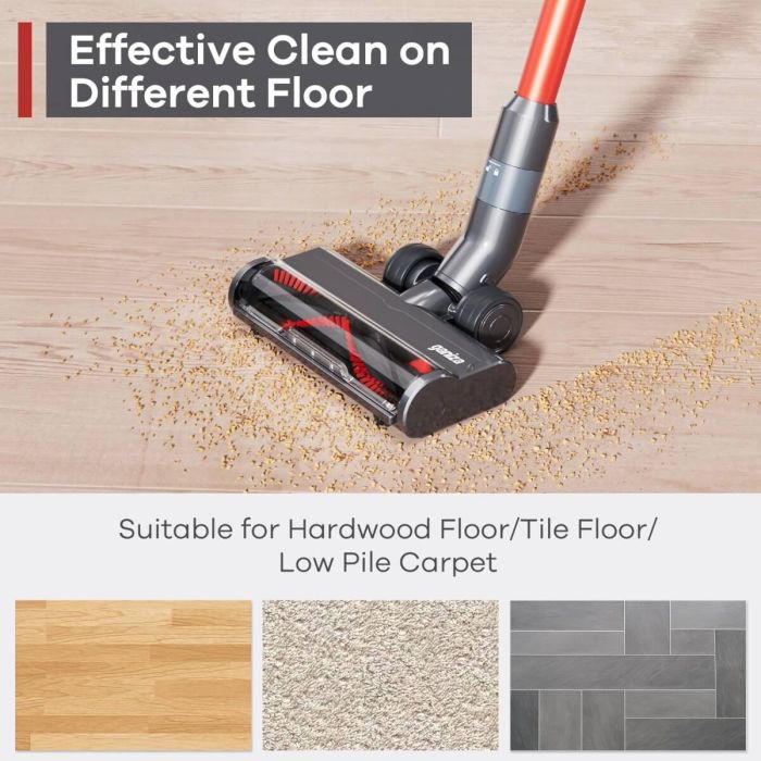 AiDot ganiza V30 350W 30KPa Cordless Vacuum Cleaner with LED Display 6