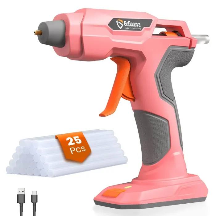 タッチーgogo AiDot GoGonova 20s Fast Preheating Anti-drip Cordless Glue Gun