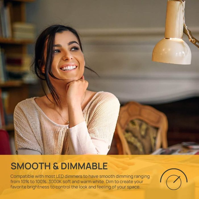 Linkind A19 LED Light Bulbs - Dimmable 40W Equivalent 4