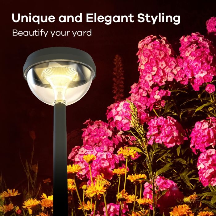 Linkind Solar Pathway Light SP3 for Patio Walkway Yard Driveway Backyard Decor 12