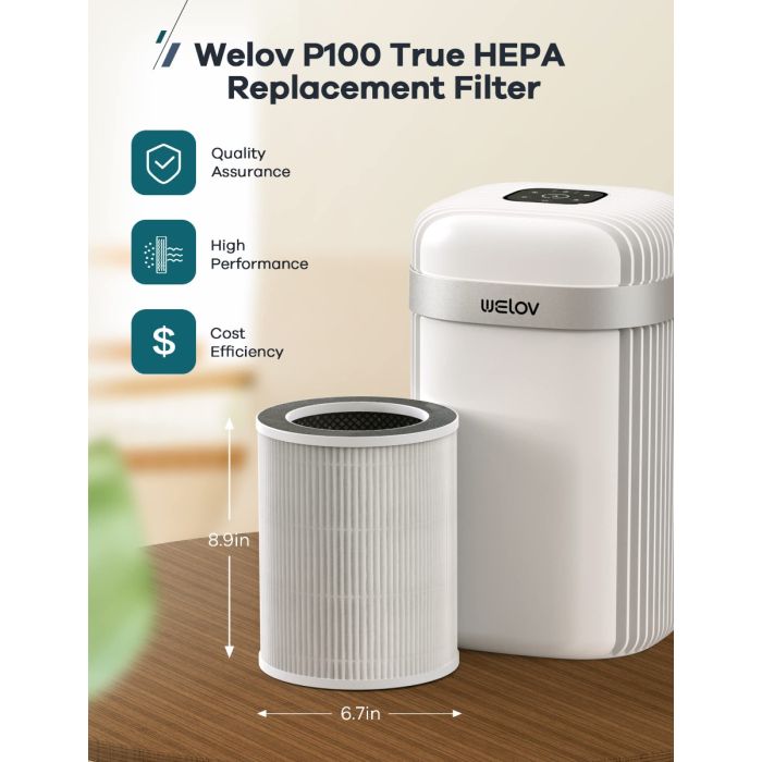 AiDot WELOV P100 Air Purifier Replacement Filter 3
