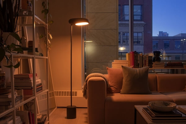 best light temperature for living room