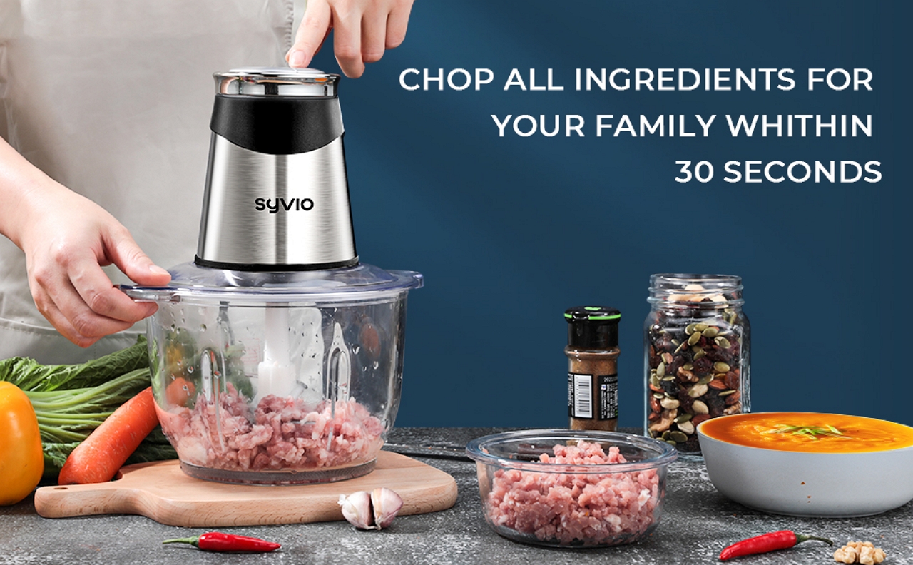 FOOD CHOPPER REVIEW SYVIO FOOD CHOPPER FROM  