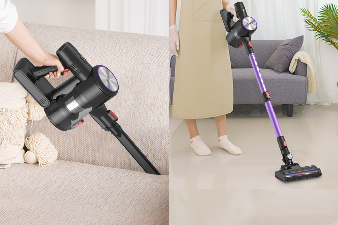 AiDot ganiza V25 280W Cordless Stick Vacuum with 28Kpa Powerful Suction