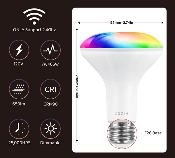 Wireless smart deals bulb