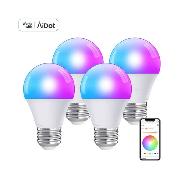 AiDot Smart WiFi RGBW Light Bulb