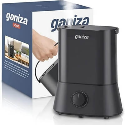 AiDot Ganiza Z200 Ultrasonic Cool Mist Air Humidifier for Large Room