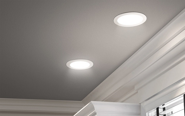 canless recessed lights have wider beam spread