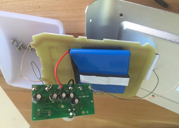 faulty sensor of solar lights