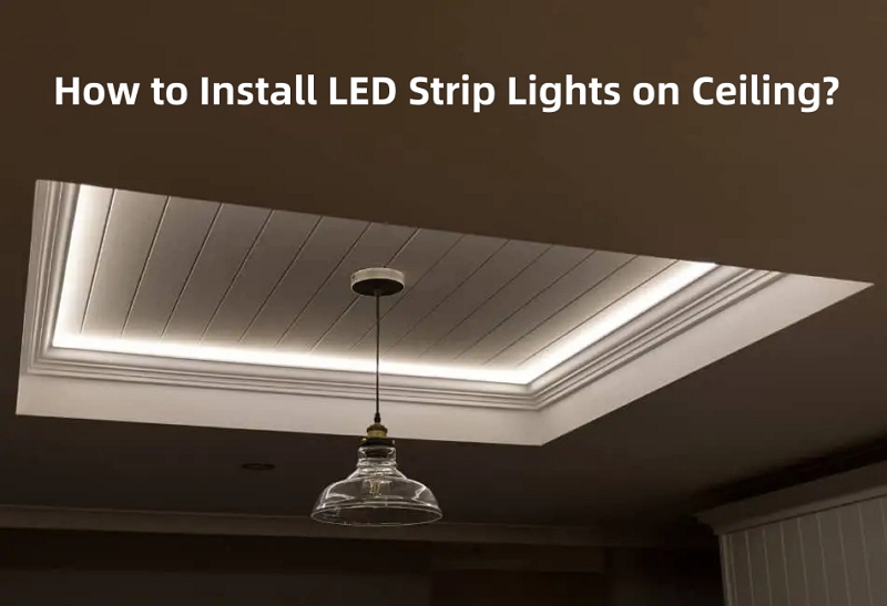 6 Steps How to Install LED Strip Lights on Ceiling