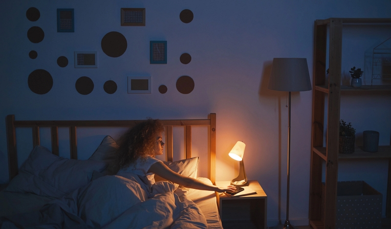 LED lights disturb sleep
