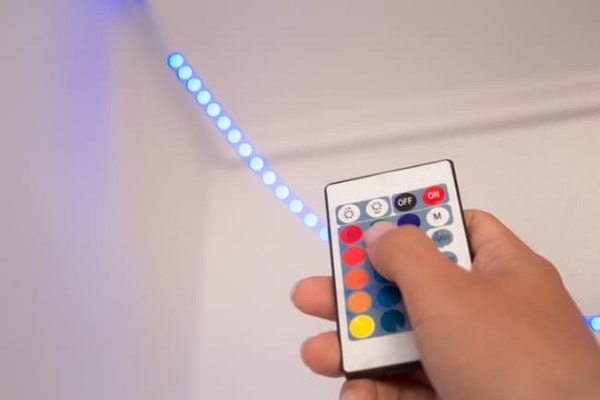 LED lights remote signals interference