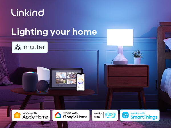 Linkind Smart Light Bulbs, Smart Bulb That Work with Alexa & Google Home, LED  Light Bulbs