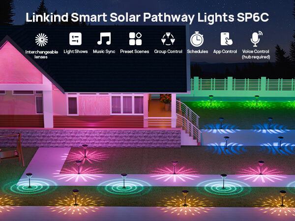 Linkind SP6 Smart Solar Pathway Lights