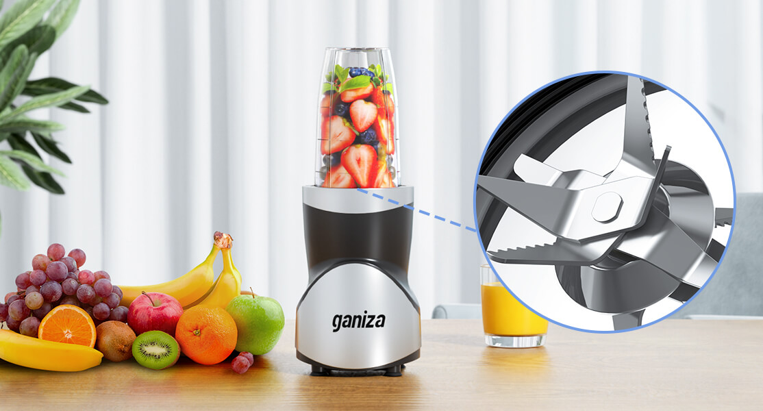 AiDot Ganiza 800W Immersion Blender with 15-Speed Control and