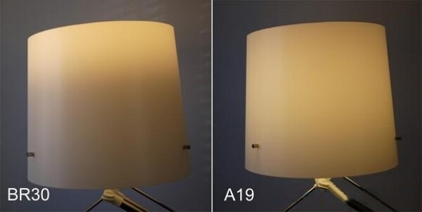 BR30 vs A19 bulb